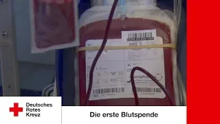 DRK - Die erste Blutspende