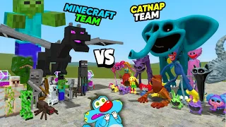 Oggy All Minecraft Mobs Vs All Poppy Playtime Chapter 3-1 Monsters In Garry Mods