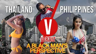 ZOOM TO THAILAND VS THE PHILIPPINES  A Black Man's perspective. Here's what we found...