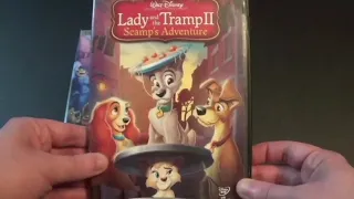 Lady and the Tramp 1 and 2 DVD Review.