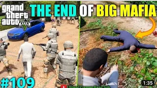 The end of big Mafia | Michael killed big Mafia brother | TECHNO GAMERZ GTA 5#109