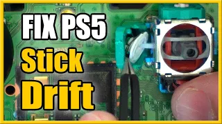 How to Fix Stick Drift on PS5 Controller Thumbstick & Take Apart  (Best Method)