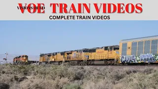 New Train Videos 2023 # 033 MEETS BNSF & UP TRAINS #railfanning #bnsf #unionpacific