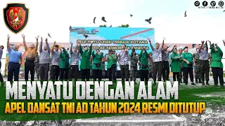 Menyatu dengan Alam, Apel Dansat TNI AD Tahun 2024 Resmi Ditutup | Kartika Channel