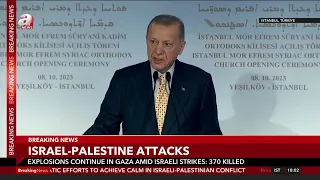 Erdoğan: Two-state solution only way to achieve peace between Israel and Palestine