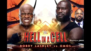 WWE HELL IN A CELL 2022 FULL FIGHT BOBBY LASHLEY VS OMOS AND MVP #hellinacell2022 #wwe #wwe2k22