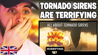 Brit Reacts to Tornado Sirens are Scary...
