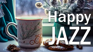 Happy Jazz Music ☕ Ethereal Winter Jazz and Delicate January Bossa Nova Music for Uplift your mood