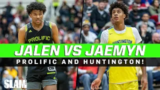 Jalen Green vs Jaemyn Brakefield! Prolific & Huntington Prep BATTLE 🤩