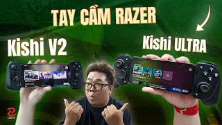 Phụ kiện GAMING đúng nghĩa cho smartphone - Razer Kishi Ultra và Razer Kishi V2