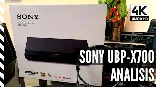 Sony UBP-X700 Reproductor Blu-Ray 4K Dolby Vision Analisis y unboxing ¿El Mejor Precio Calidad Hoy?