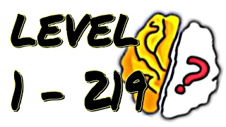 brain out level 1 to 219 full gameplay | brain out all levels answers | brain out gameplay