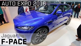 Jaguar F-Pace :: 2016 Auto Expo WalkAround Video :: ZigWheels India