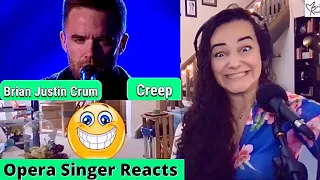 Brian Justin Crum -  Creep America's Got Talent July 19, 2016 | Opera Singer Reaction