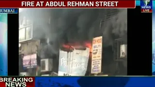 FIRE IN ABDUL REHMAN STREET