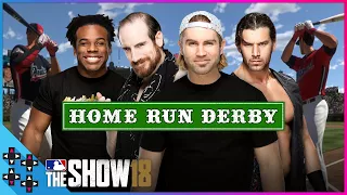 HOME RUN DERBY #1: FANDANGO vs. BREEZE vs. ENGLISH vs. CREED - MLB The Show 18 - Gamer Gauntlet