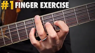 Get FASTER Fingers In 1 WEEK - #1 Finger Exercise for Guitar