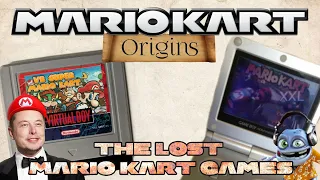 The Lost Mario Kart Games Iceberg- The Cancelled & Lost Mario Kart Games