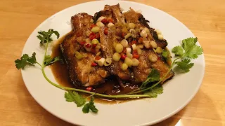 Braised Beltfish (红烧带鱼)，a few tricks to fry the fish golden brown