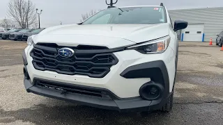 2024 Subaru Crosstrek Convenience Crystal White Pearl