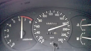 Toyota Celica T20 acceleration 0 - 220 Km/h