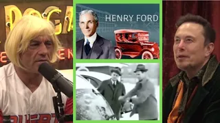 Joe Rogan - Elon Musk - Henry Ford made cars out of HEMP - Ford was next level genius