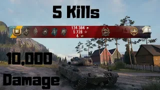 World of Tanks Progetto M40 mod.65 5 Kills 10k Damage