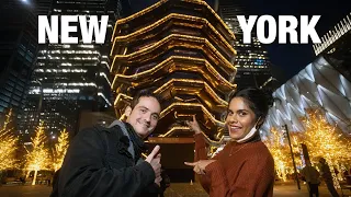Hudson Yards- NYC's BEST Kept Holiday Secret!🤐 (The Vessel & More) w/@ActionKid​