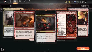 Rakdos anvil (budget version)! MTG Arena Dominaria United deck for standard ranked!