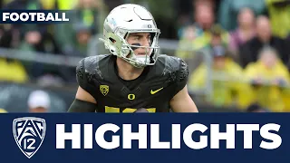 Bo Nix Week 8 Highlights | Cal vs. No. 6 Oregon Football | 2023 Season