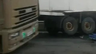 ДТП на трассе Одесса-Киев: столкнулись бензовоз и грузовик