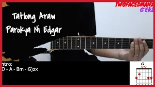 Tatlong Araw - Parokya Ni Edgar (Guitar Cover With Lyrics & Chords)