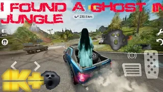 I found a real ghost in jungle|in Extreme car driving simulator 😲|openworldgameplay