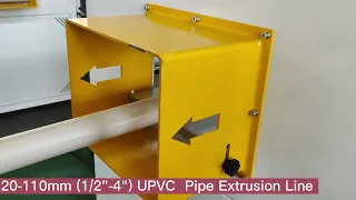 UPVC PVC 20-110mm conduit and water Pipe Making Machinery