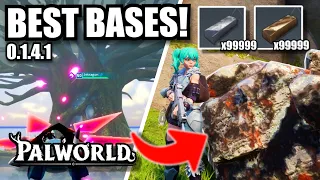 TREE Base Glitch! UNLIMITED Refined Ingots Farm Location in Palworld 0.1.4.1! GLITCH BASE & MORE!