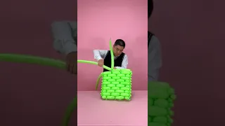 How to make a Chair from balloons - Balloons Craft Idea 134