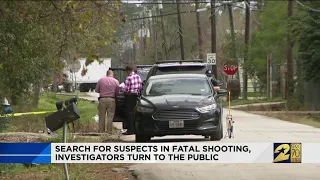 Search for suspects continues in fatal shooting