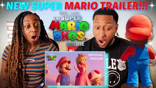 "The Super Mario Bros. Movie" Official Trailer REACTION!!!