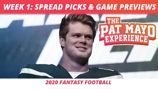 2020 Week 1 Picks Against The Spread, NFL Game Previews, Survivor Picks, Cust Corner Mini + Giveaway