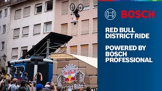 Red Bull District Ride: Hinter den Kulissen mit Bosch Professional