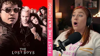 The Best Vampire Movie?? THE LOST BOYS (1987) First Time Reaction! #vampires #80smovies #love