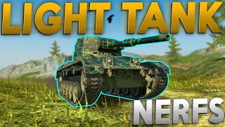 WOTB | LIGHT TANK NERFS! well sorta...