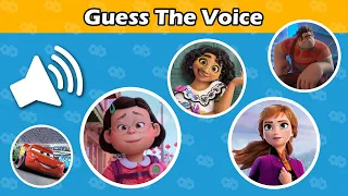 Guess the Disney Voice | Encanto, Turning Red, Moana & More!