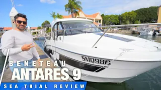 Beneteau Antares 9 OB - CLASSY 30ft Cabin Cruiser | Sea Trial REVIEW