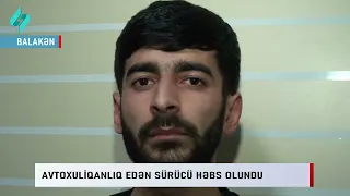 Avtoxuliqanliq eden surucu hebs olundu | Kanal S Xeber @Kanal-S