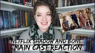 SHADOW AND BONE MAIN CAST REACTION