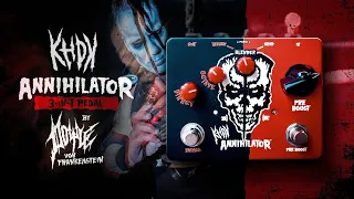 New KHDK guitar pedal Annihilator by Doyle von Frankenstein of the Misfits and Doyle