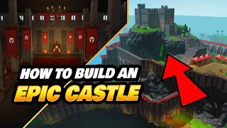 How to Build an Epic Castle in Survival Game Roblox