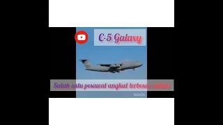 C-5 Galaxy landing in Airbase