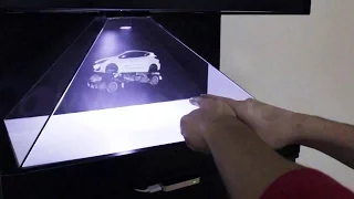 How to make 3D BIG Hologram  for 1 day